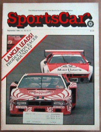 SPORTS CAR 1980 SEPT - LANCIA KICK BOOTIE, SOLO II